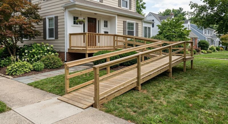 ADA Ramp Installation in Kansas City, KS